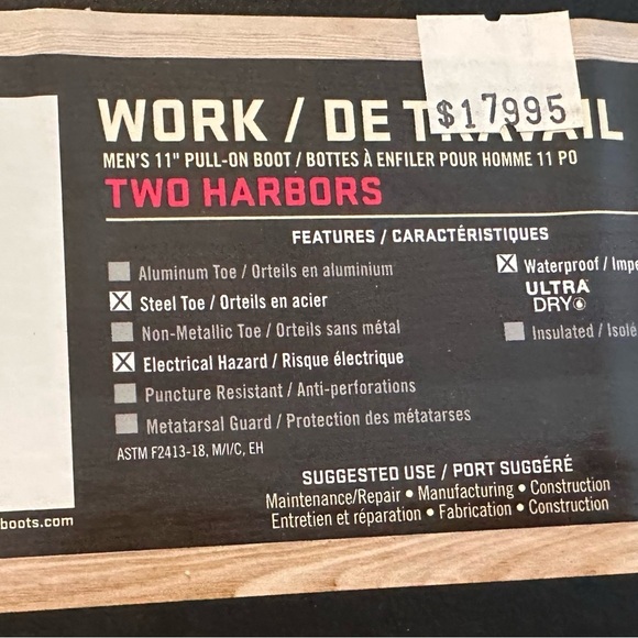 Red Wing Steel Toe Boots - Picture 3 of 3